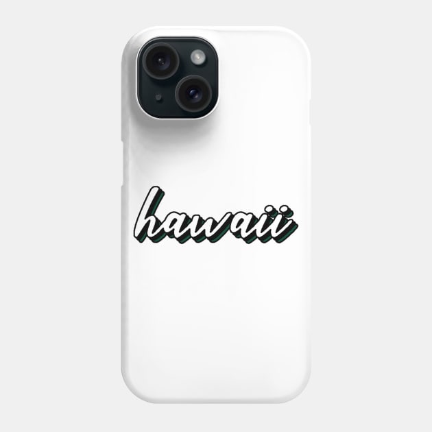 Hawaii University Colors Design Phone Case by Lauren Cude