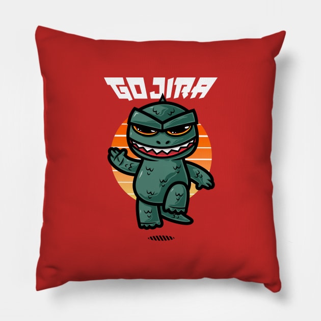 GOJIRA Pillow by krisren28