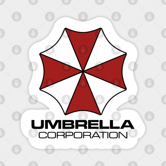 Umbrella Corporation (Light Shirt Design) Magnet by THRILLHO