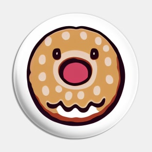 Surprised Donut #1 by dozydonut Pin