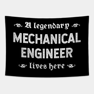 A Legendary Mechanical Engineer Lives Here Tapestry