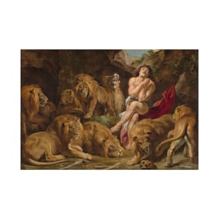 Daniel in the Lions' Den - Sir Peter Paul Rubens T-Shirt