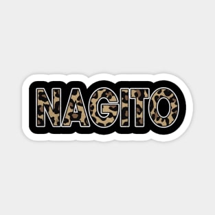 Awesome Proud Name Nagito Pattern Retro Anime Magnet