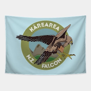 New Zealand Falcon KAREAKAREA Tapestry