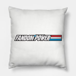 Fandom Power - A Real Canadian Podcast Pillow