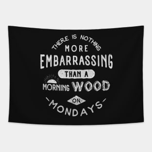 Morning Wood Tapestry