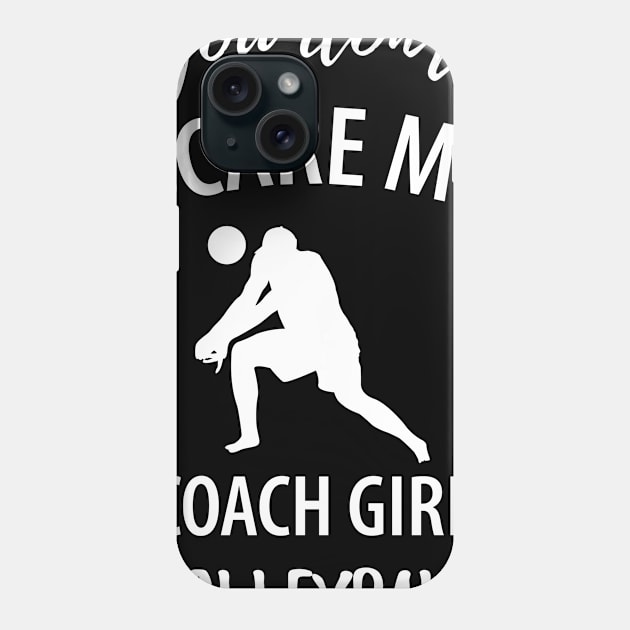 Volleyball Sport Team Play Gift Phone Case by Johnny_Sk3tch