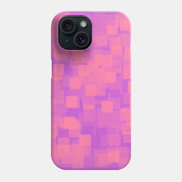 Abstract Squares Phone Case by jen28