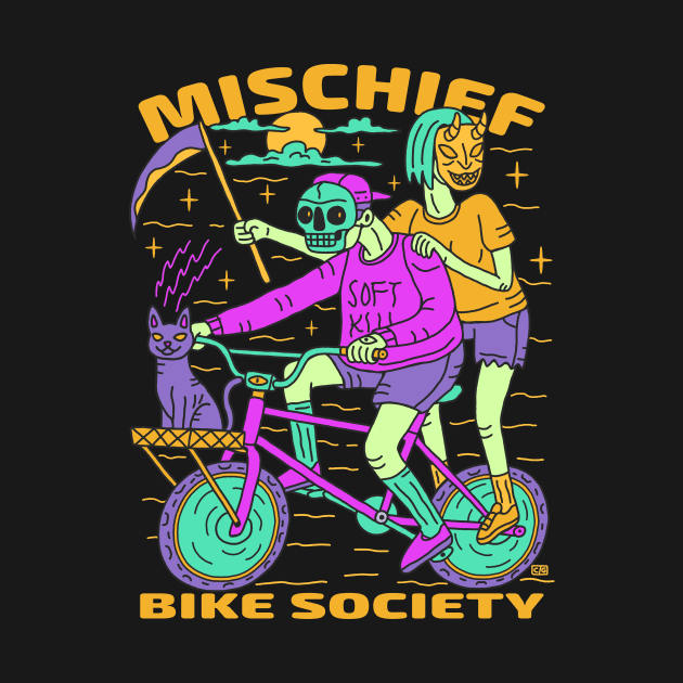 Mischief Bike Society by cursegift