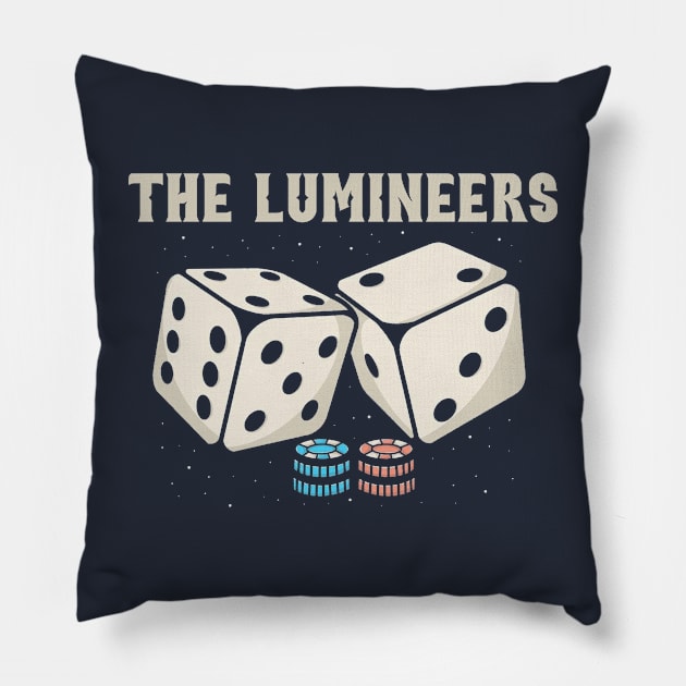 the lumineers Pillow by Hsamal Gibran