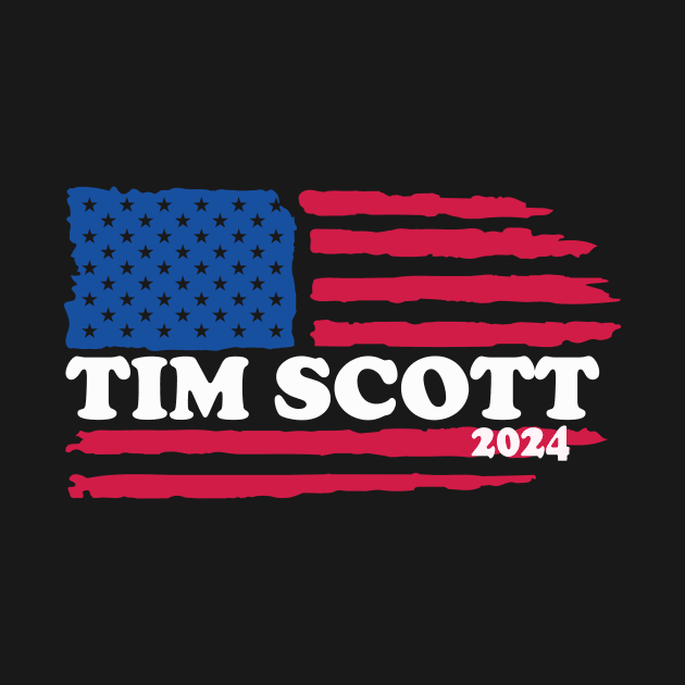 Tim Scott For President 2024 by Teewyld