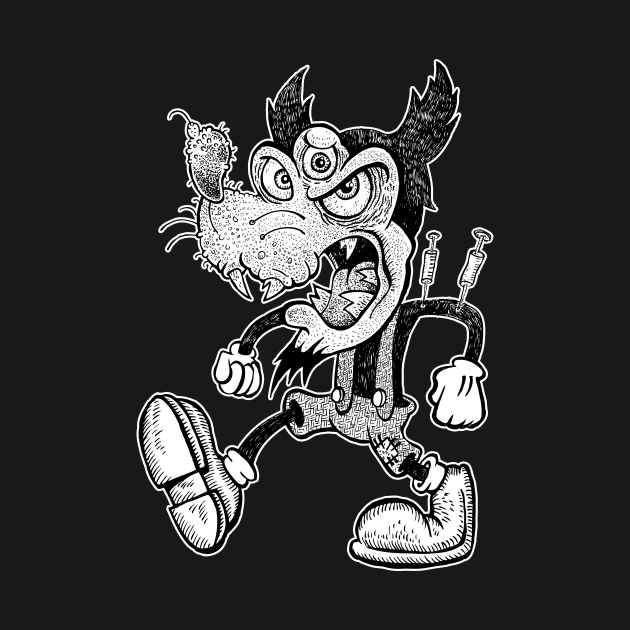 Devil Rat Mickey - Demon - T-Shirt | TeePublic