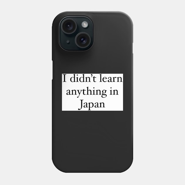 Zayn Malik Japan Quote Design Phone Case by BlossomShop