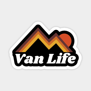 Retro Van Life Magnet