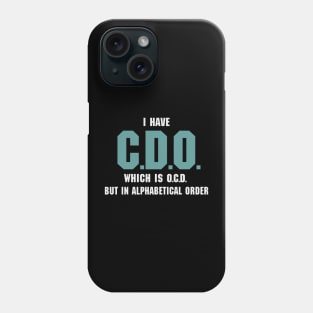 Alphabetical OCD Phone Case