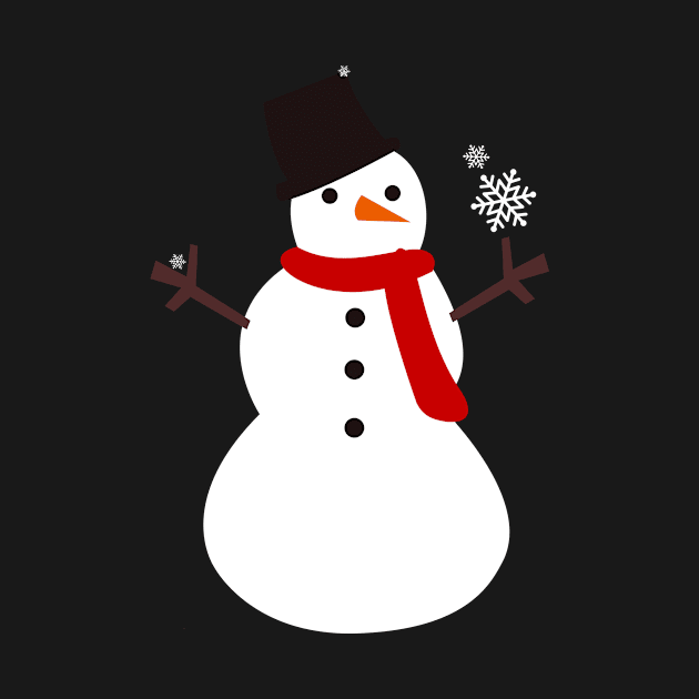 Christmas snowman by andytruong