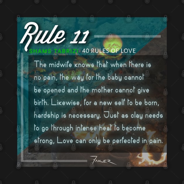 40 RULES OF LOVE - 11 by Fitra Design