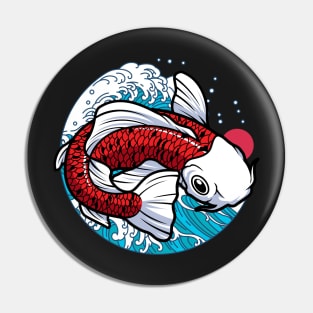 fish koi Pin