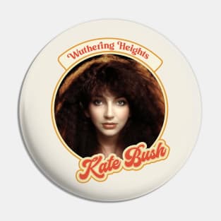 Kate Bush Wuthering Heights Tribute Pin