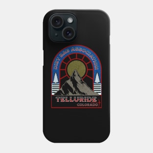 Dirt Bag Association Telluride Colorado Phone Case