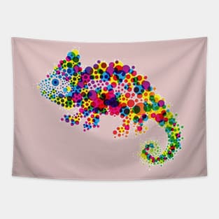 Funny Chameleon Tapestry