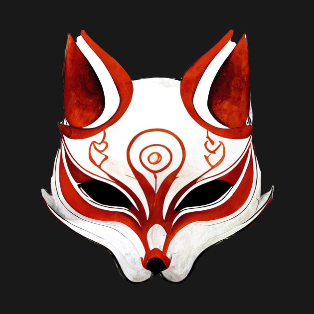 Kitsune fox mask by geekmethat