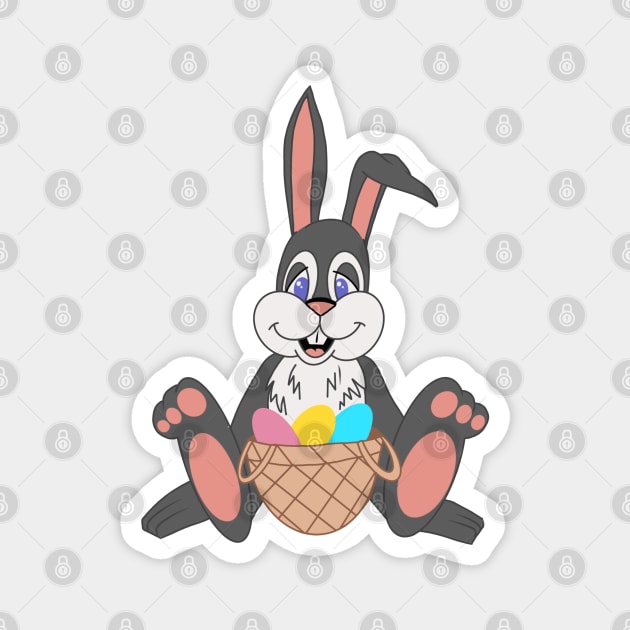 Easter Bunny Magnet by BrittXJoe