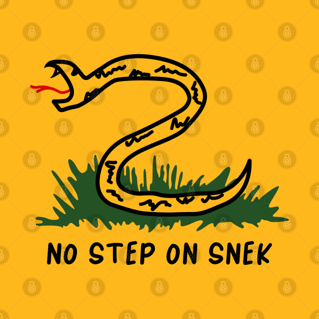 No Step On Snek by TextTees