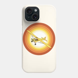 Piper Cub Sunset Phone Case