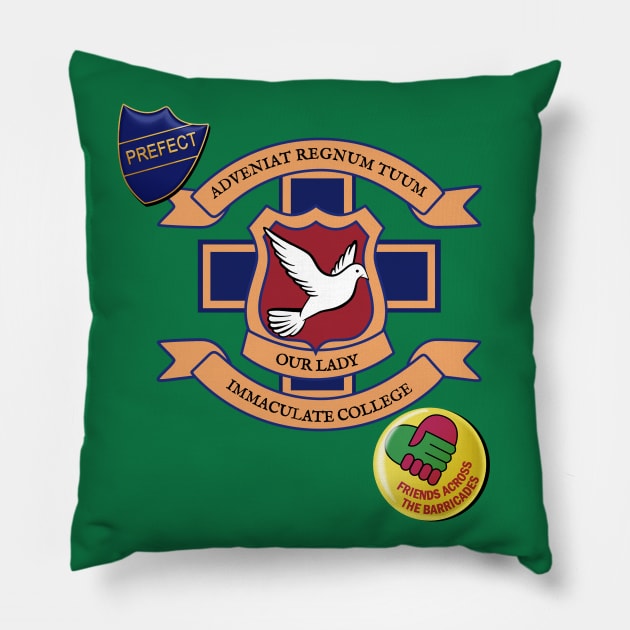 Derry Girls - School Uniform Pillow by Ryans_ArtPlace