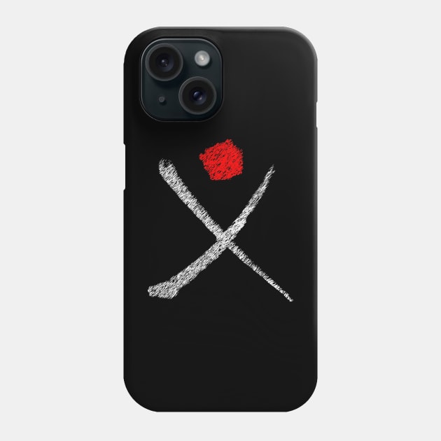 Blue Eye Samurai Symbol Phone Case by ArcaNexus