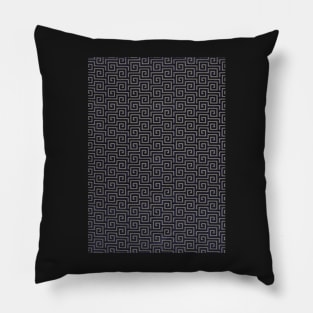 Navy Maze Pillow