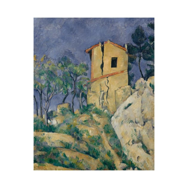 The House with the Cracked Walls by Paul Cezanne by Classic Art Stall