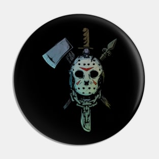 Friday the 13th Jason Voorhees Pin