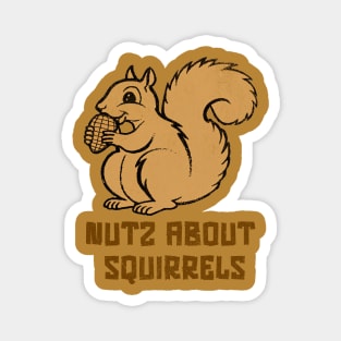 Nutz About Squirrels Magnet