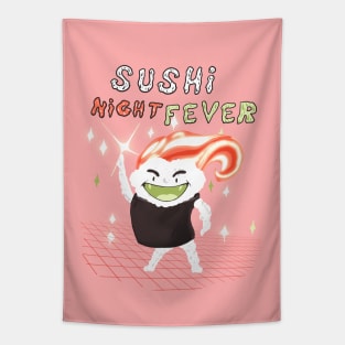 Sushi night fever Tapestry