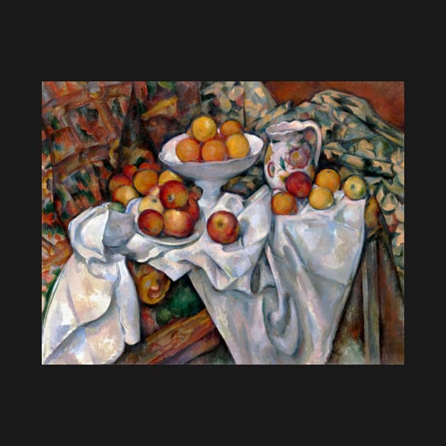 Still Life with Apples and Oranges by Paul Cezanne by Classic Art Stall