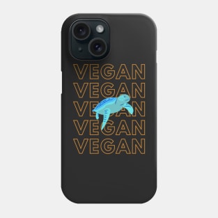 Vegan cute Turtle Phone Case