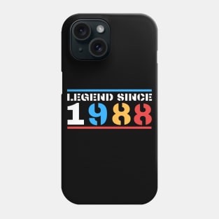 Legend Since 1988 Phone Case