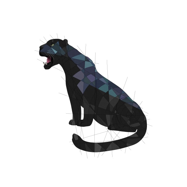 Black Jaguar by Blacklightco