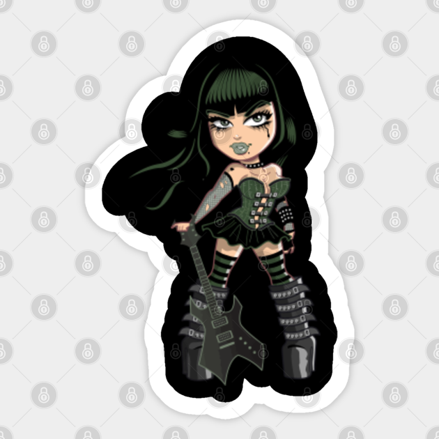 Sexy Goth Girl Dark Cartoon Gotic Chic Gothic Drawing Rock Metal Fan Groupy On Platform Shoes High Heels Sexy Goth Girl Cartoon Sticker Teepublic 70s mens platform shoes | 70s scrap book. sexy goth girl dark cartoon gotic chic gothic drawing rock metal fan groupy on platform shoes high heels