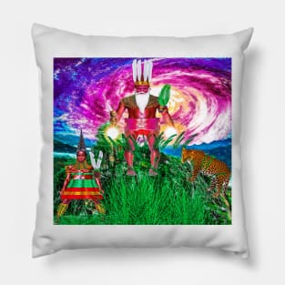 ANCIENT IGBO AFRICAN GOD: BES / OBA ESHI NA NNE ESHI By SIRIUS UGO ART Pillow