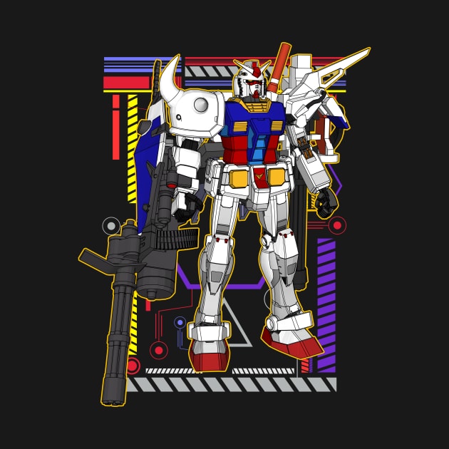 RX-78 Gundam by gblackid