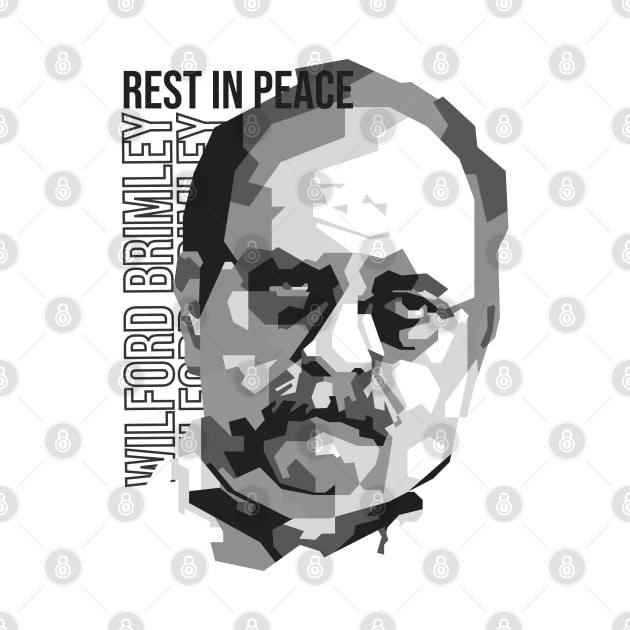 Rest In Peace Wilford Brimley On Skintone by pentaShop