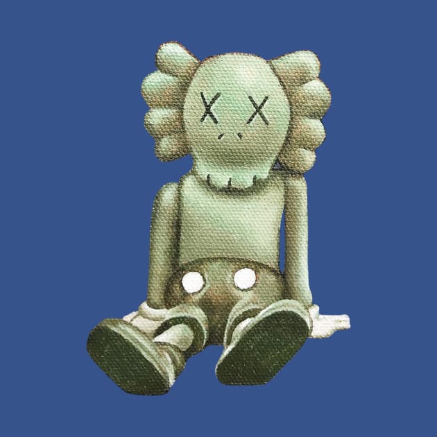 Kaws xx Kaws canvas by masihtitikterluka