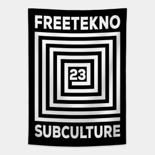 Freetekno 23 Subculture Tapestry