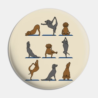 Vizsla Yoga Pin