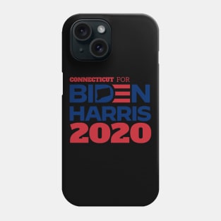 Connecticut for Biden Harris 2020 Phone Case