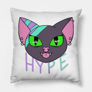 ZCP Hype Cat, Zombie Cheshire Productions Emote Pillow