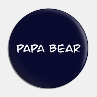 Papa Bear Pin